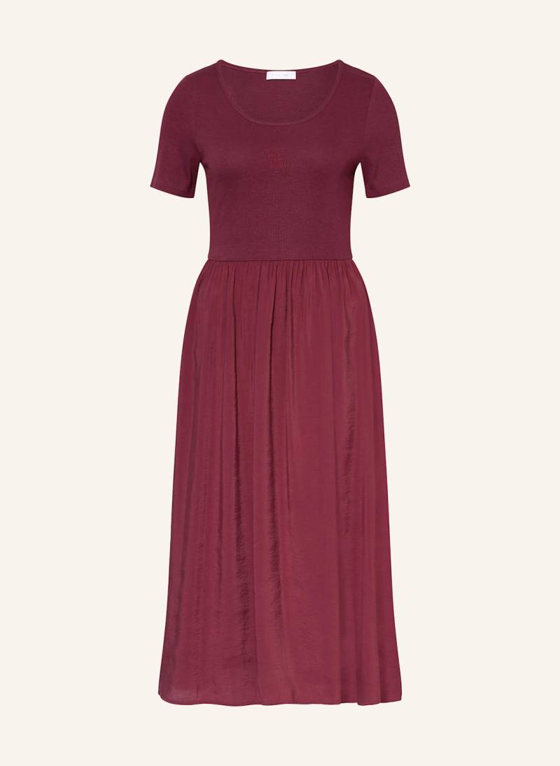 Rich & Royal Kleid Im Materialmix rot von Rich & Royal