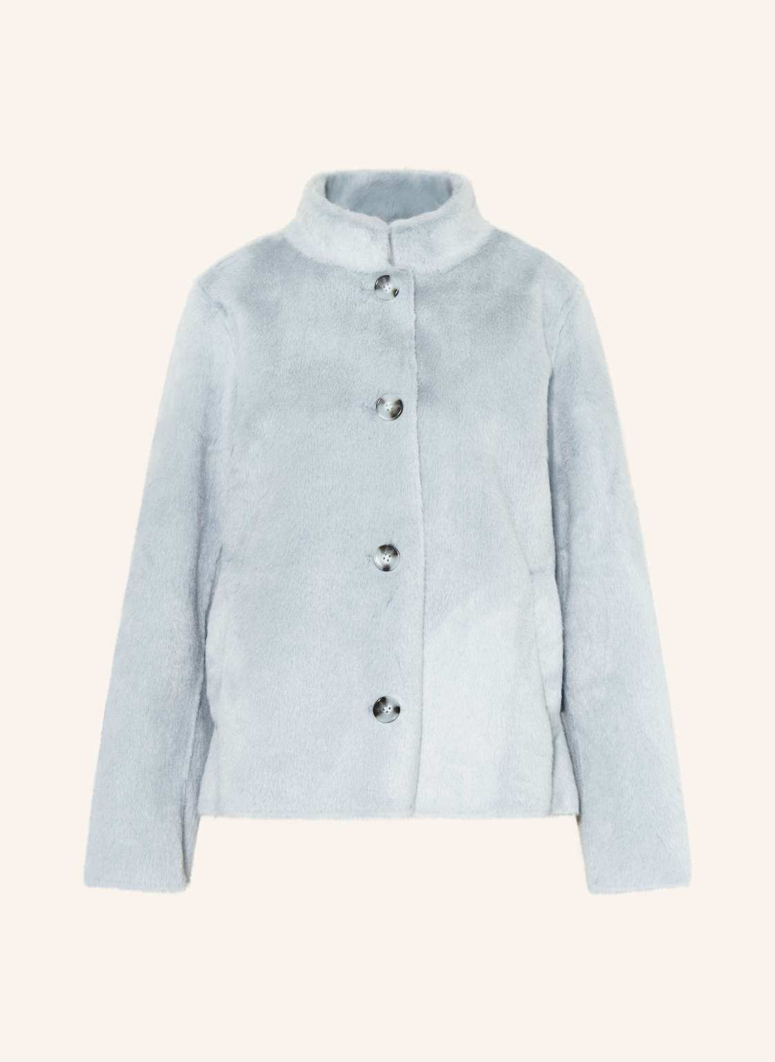 Rich & Royal Kunstpelz-Jacke blau Rich & Royal Kunstpelz-Jacke blau von Rich & Royal
