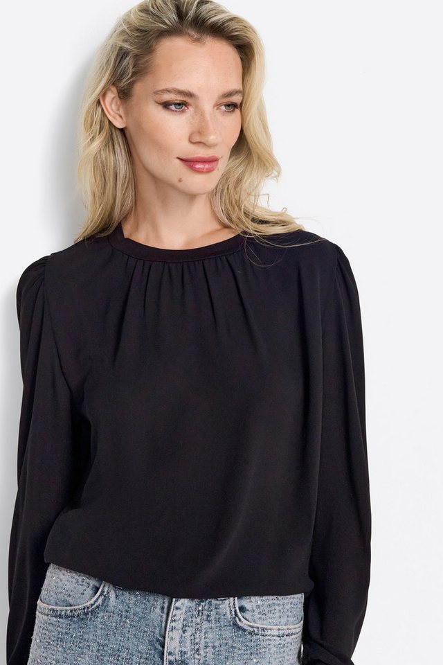 RICHROYAL Langarmbluse Mit Bündchen an den Ärmeln von RICHROYAL