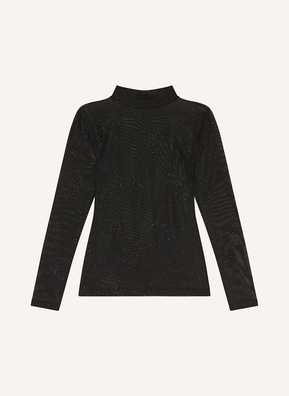 Rich & Royal Longsleeve Aus Mesh schwarz von Rich & Royal