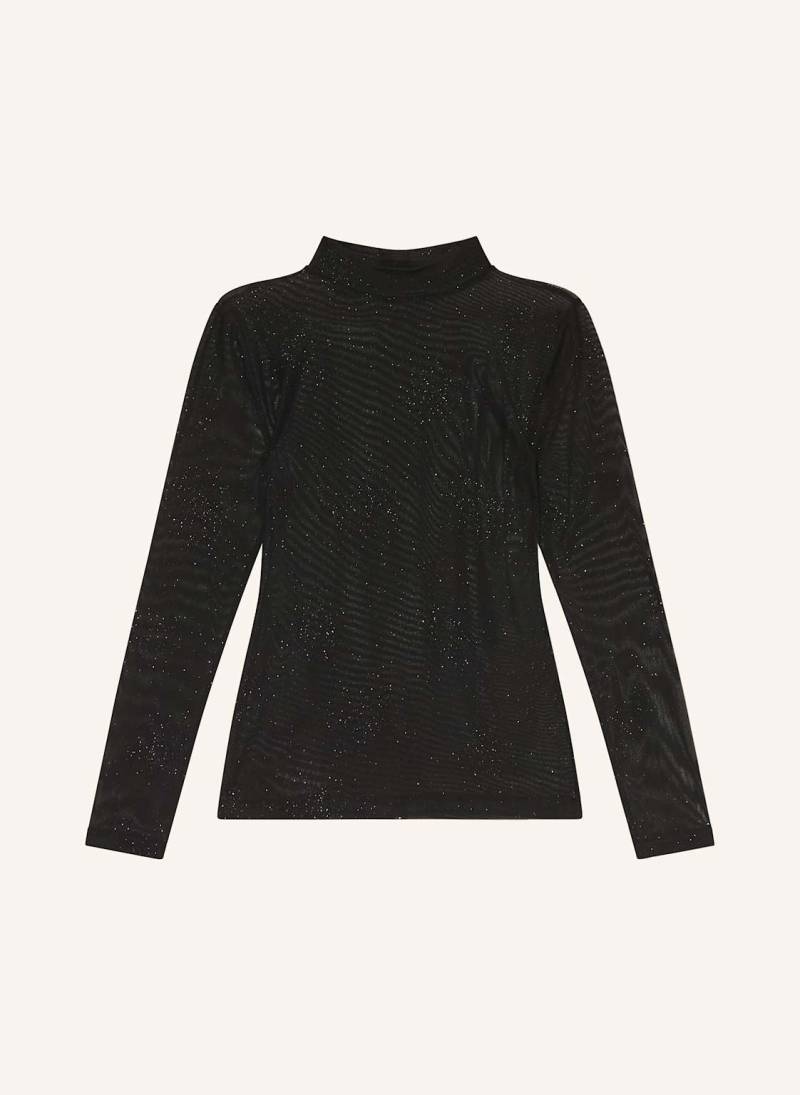 Rich & Royal Longsleeve Aus Mesh schwarz von Rich & Royal