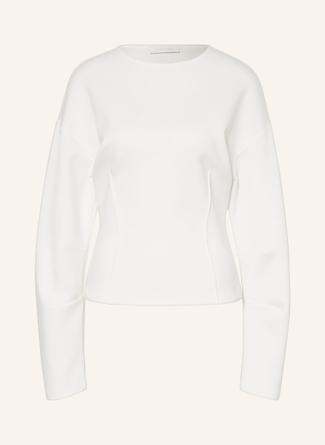 Rich & Royal Longsleeve weiss von Rich & Royal