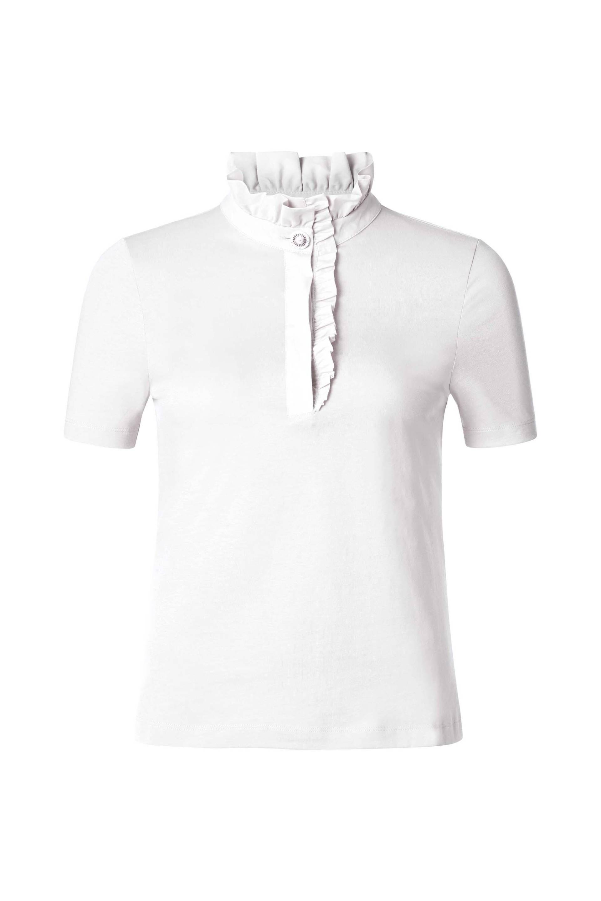 Rich & Royal - Mat mix t-shirt white - Gr. - M von Rich & Royal