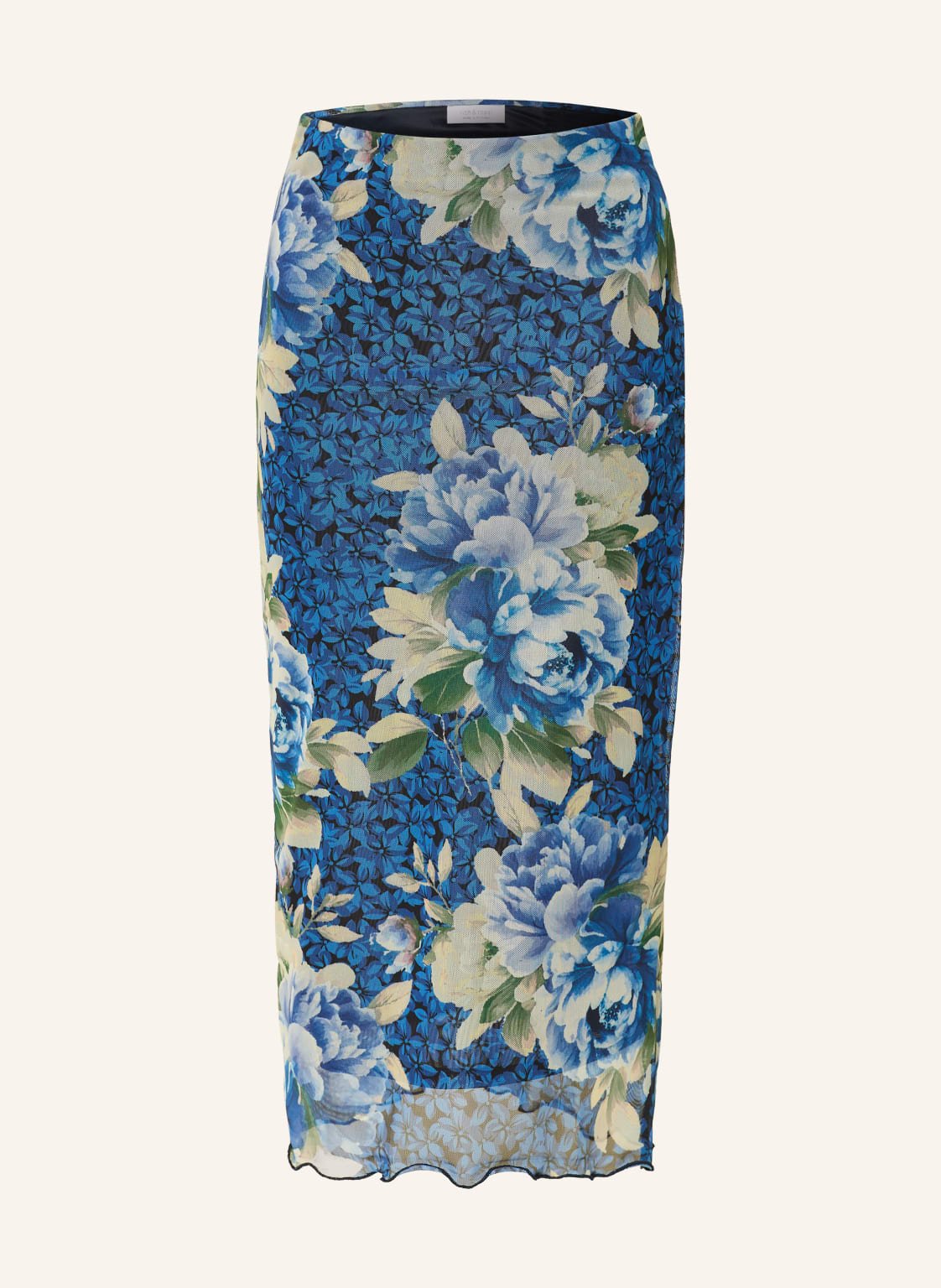 Rich & Royal Mesh-Rock blau von Rich & Royal