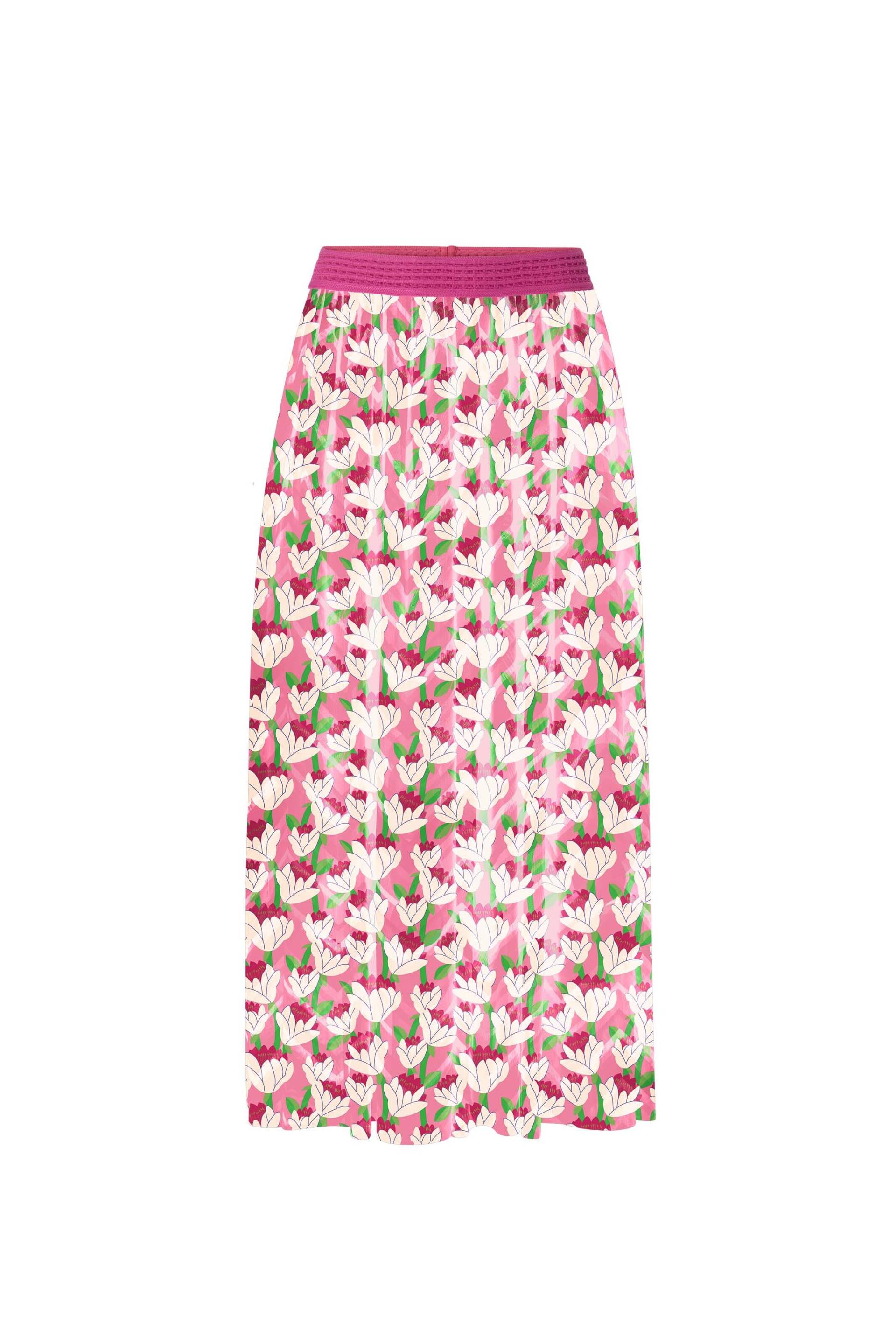 Rich & Royal - Mesh skirt recycled raspberry pink - Gr. - S von Rich & Royal