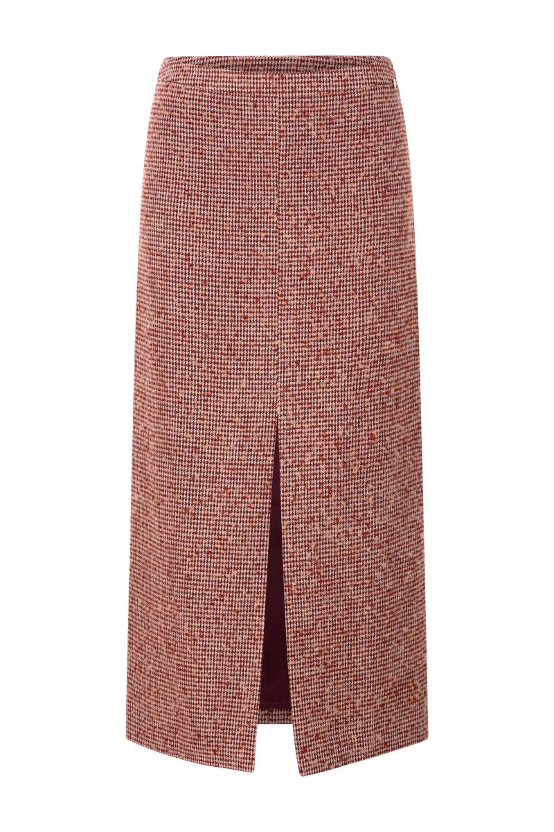 Rich & Royal - Midi Skirt ruby glow - Gr. - 42 von Rich & Royal