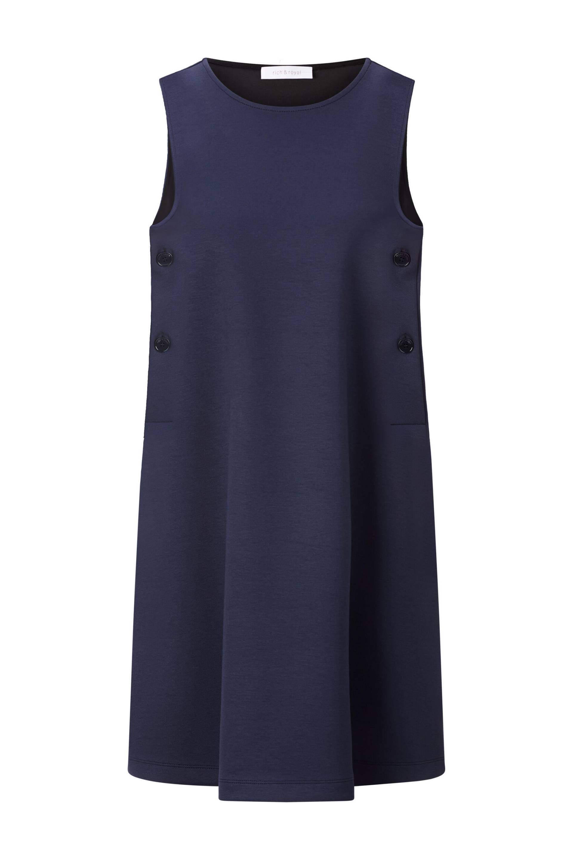 Rich & Royal - Mini Scuba Dress midnight blue - Gr. - S von Rich & Royal