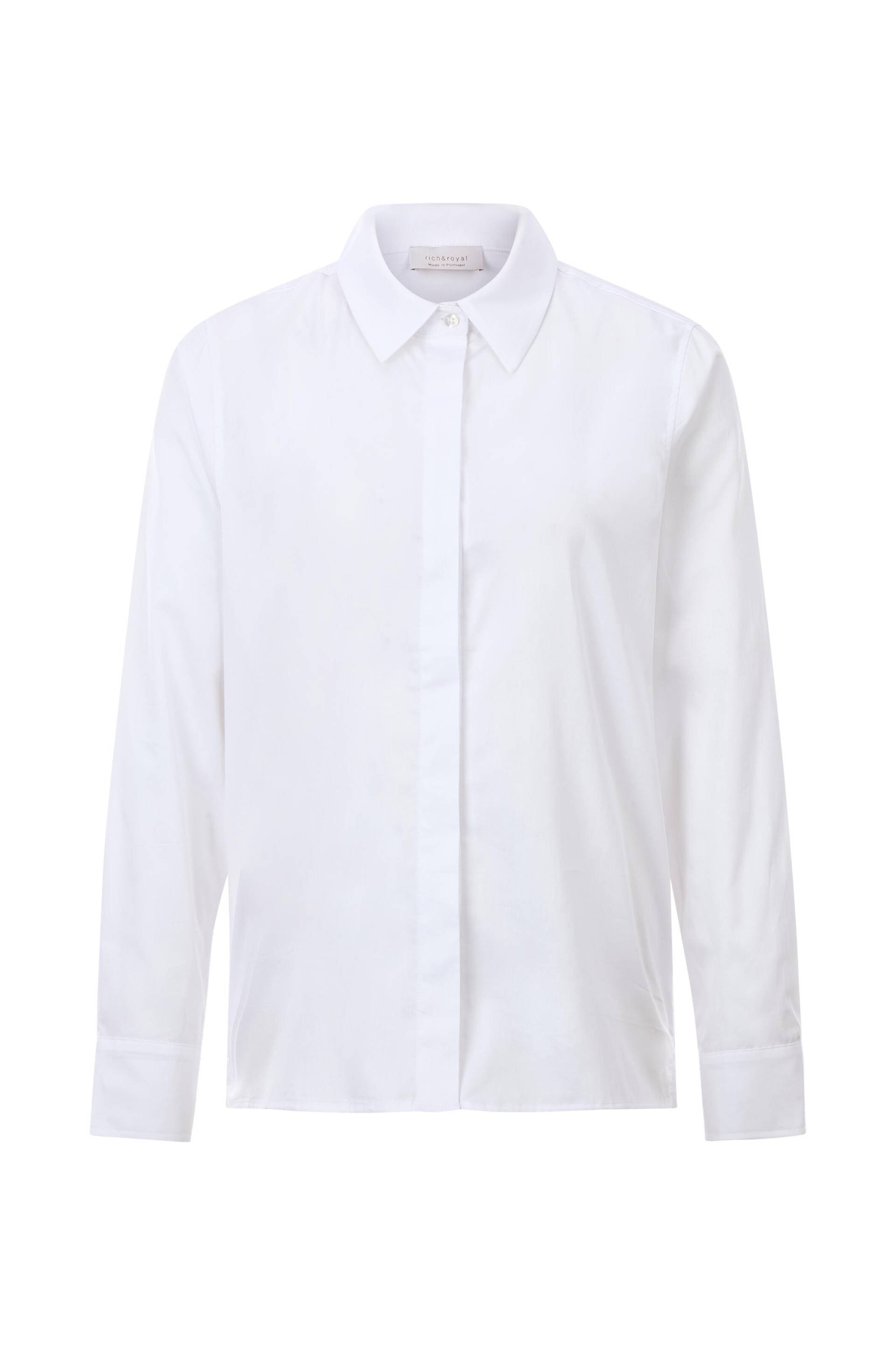 Rich & Royal - O Blouse white - Gr. - 42 von Rich & Royal