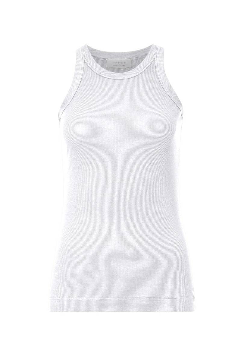 Rich & Royal - Organic Rib Top white - Gr. - XL von Rich & Royal