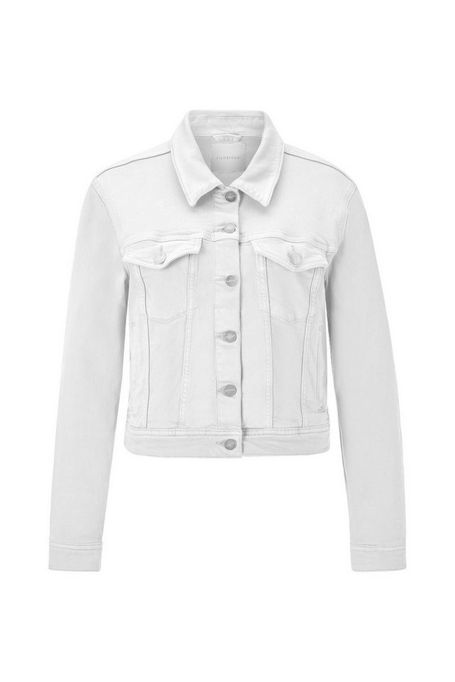 Rich & Royal Outdoorjacke coloured denim jacket, white von Rich & Royal