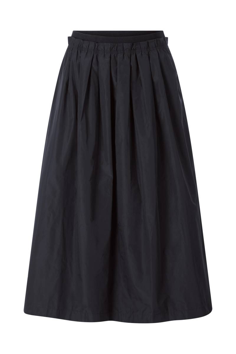 Rich & Royal - Parachute midi skirt recycled black - Gr. - 38 von Rich & Royal