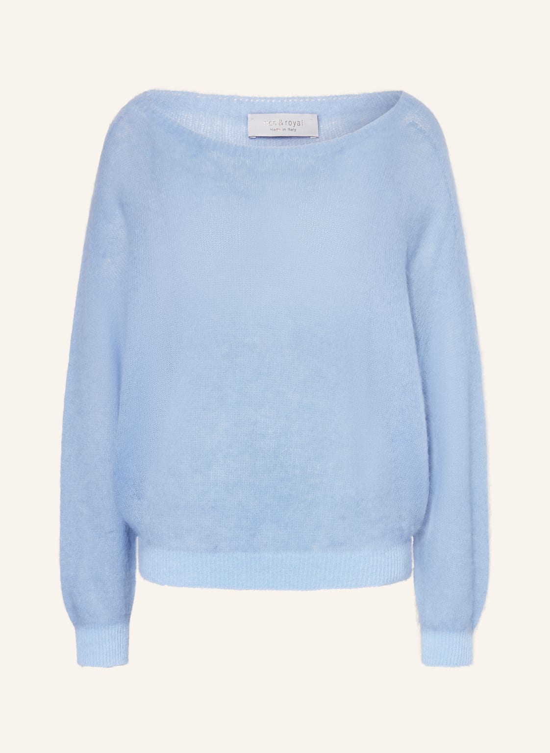 Rich & Royal Pullover Mit Alpaka blau von Rich & Royal