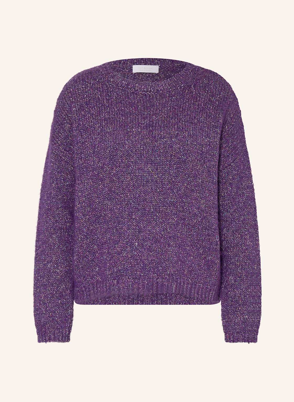 Rich & Royal Pullover Mit Glitzergarn lila von Rich & Royal