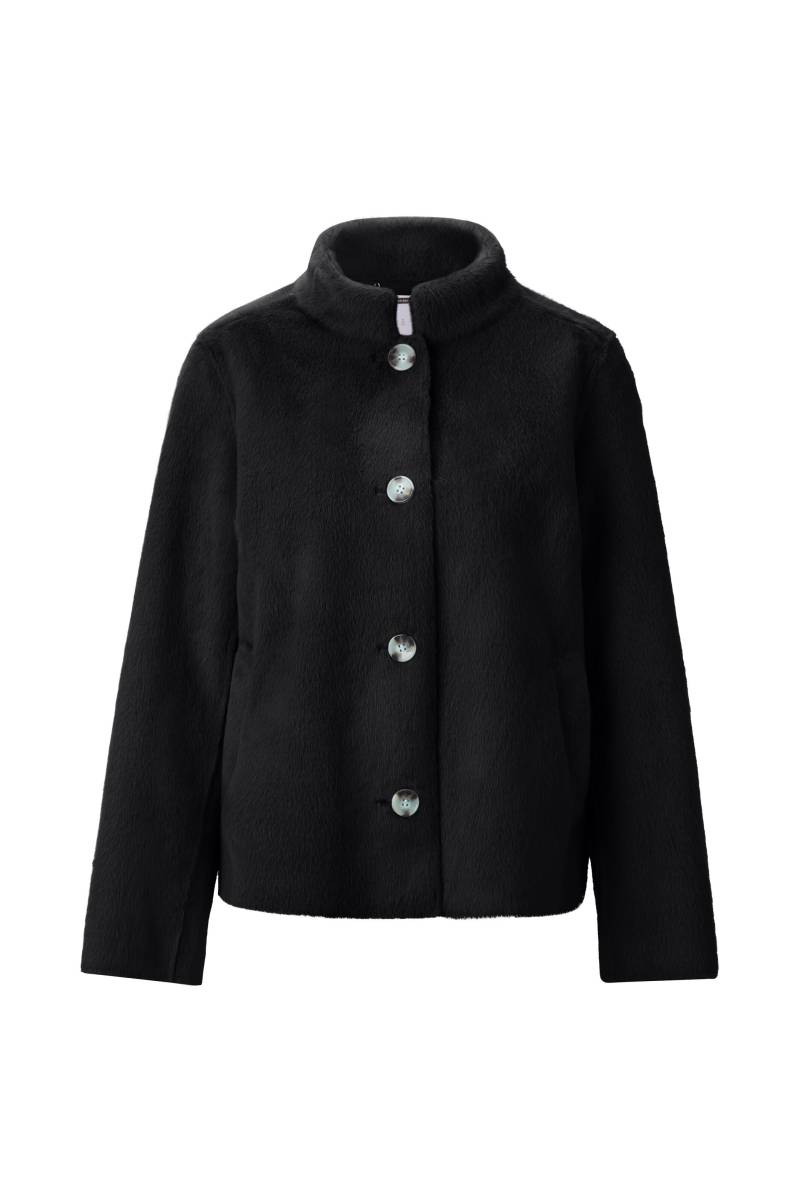 Rich & Royal - Rabbit Fake Fur Jacket black - Gr. - 40 von Rich & Royal