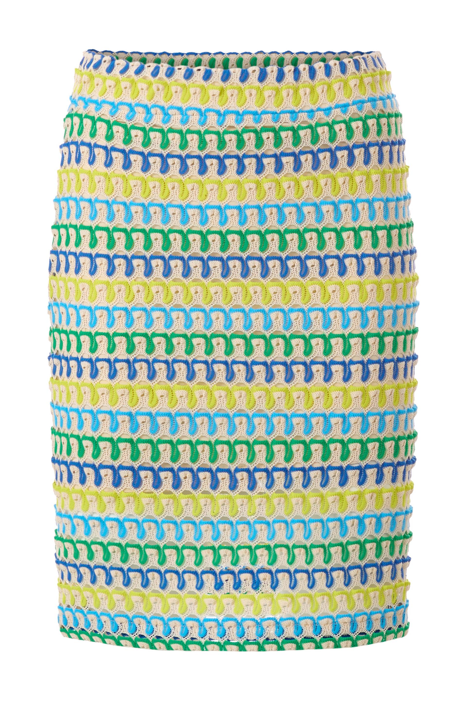 Rich & Royal - Raschel Skirt white stone - Gr. - L von Rich & Royal