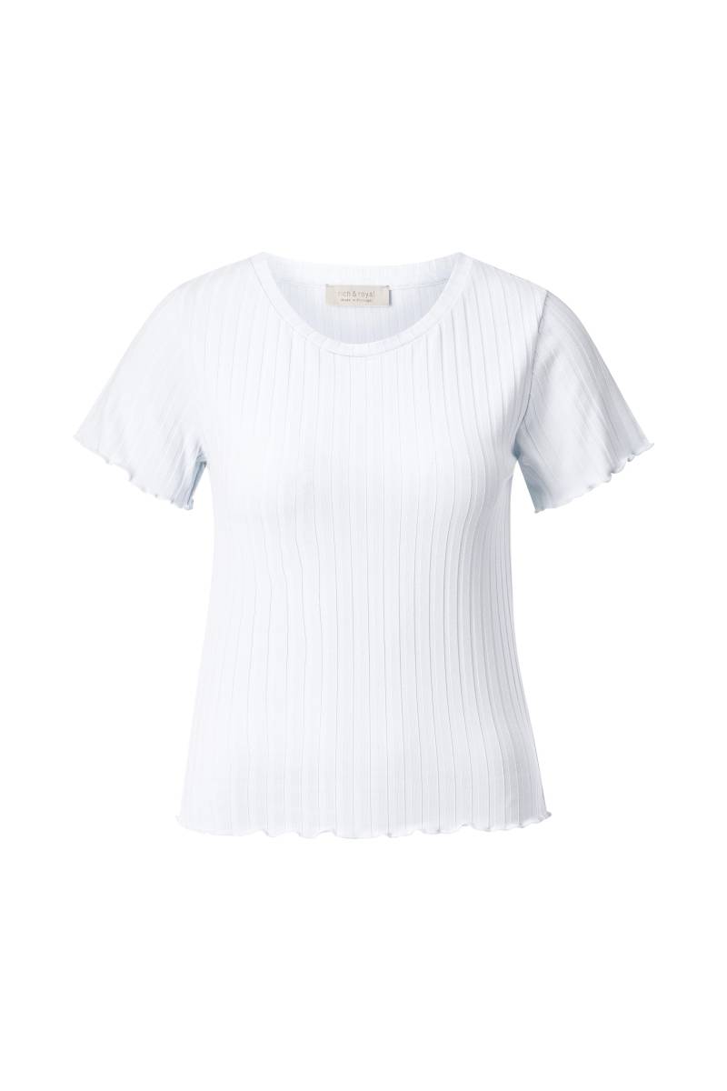 Rich & Royal - Rib T-Shirt pearl white - Gr. - XS von Rich & Royal