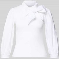Rich & Royal Schluppenbluse mit 3/4-Arm in Weiss, Größe XL Rich & Royal Schluppenbluse mit 3/4-Arm in Weiss, Größe XL von Rich & Royal