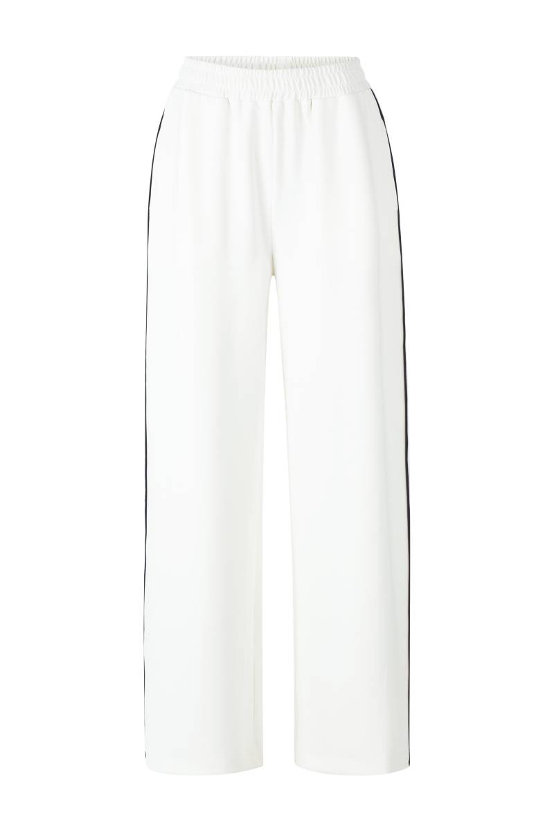 Rich & Royal - Scuba Wide Leg Tennis Pants pearl white - Gr. - L von Rich & Royal