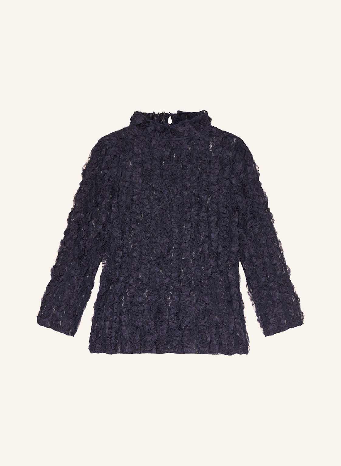 Rich & Royal Spitzenbluse Mit Rüschen blau Rich & Royal Spitzenbluse Mit Rüschen blau von Rich & Royal