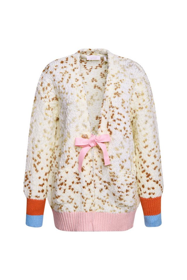 Rich & Royal Strickjacke Colourblock cardigan Rich & Royal Strickjacke Colourblock cardigan von Rich & Royal