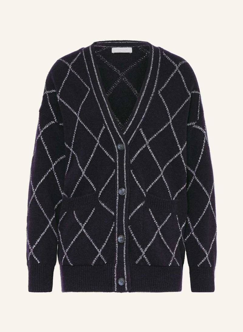 Rich & Royal Strickjacke Mit Glitzergarn blau von Rich & Royal