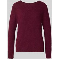 Rich & Royal Strickpullover mit gerippten Abschlüssen in Bordeaux, Größe XS Rich & Royal Strickpullover mit gerippten Abschlüssen in Bordeaux, Größe XS von Rich & Royal