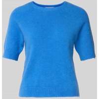 Rich & Royal Strickpullover mit gerippten Abschlüssen in Ocean, Größe XS Rich & Royal Strickpullover mit gerippten Abschlüssen in Ocean, Größe XS von Rich & Royal