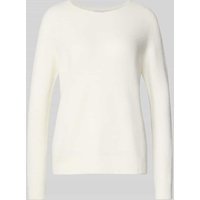 Rich & Royal Strickpullover mit gerippten Abschlüssen in Offwhite, Größe XS Rich & Royal Strickpullover mit gerippten Abschlüssen in Offwhite, Größe XS von Rich & Royal