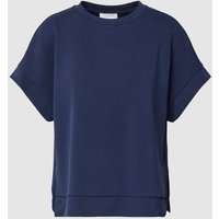 Rich & Royal Sweatshirt mit Rundhalsausschnitt in Marine, Größe XS Rich & Royal Sweatshirt mit Rundhalsausschnitt in Marine, Größe XS von Rich & Royal