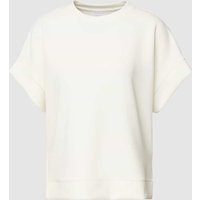 Rich & Royal Sweatshirt mit Rundhalsausschnitt in Offwhite, Größe XL von Rich & Royal