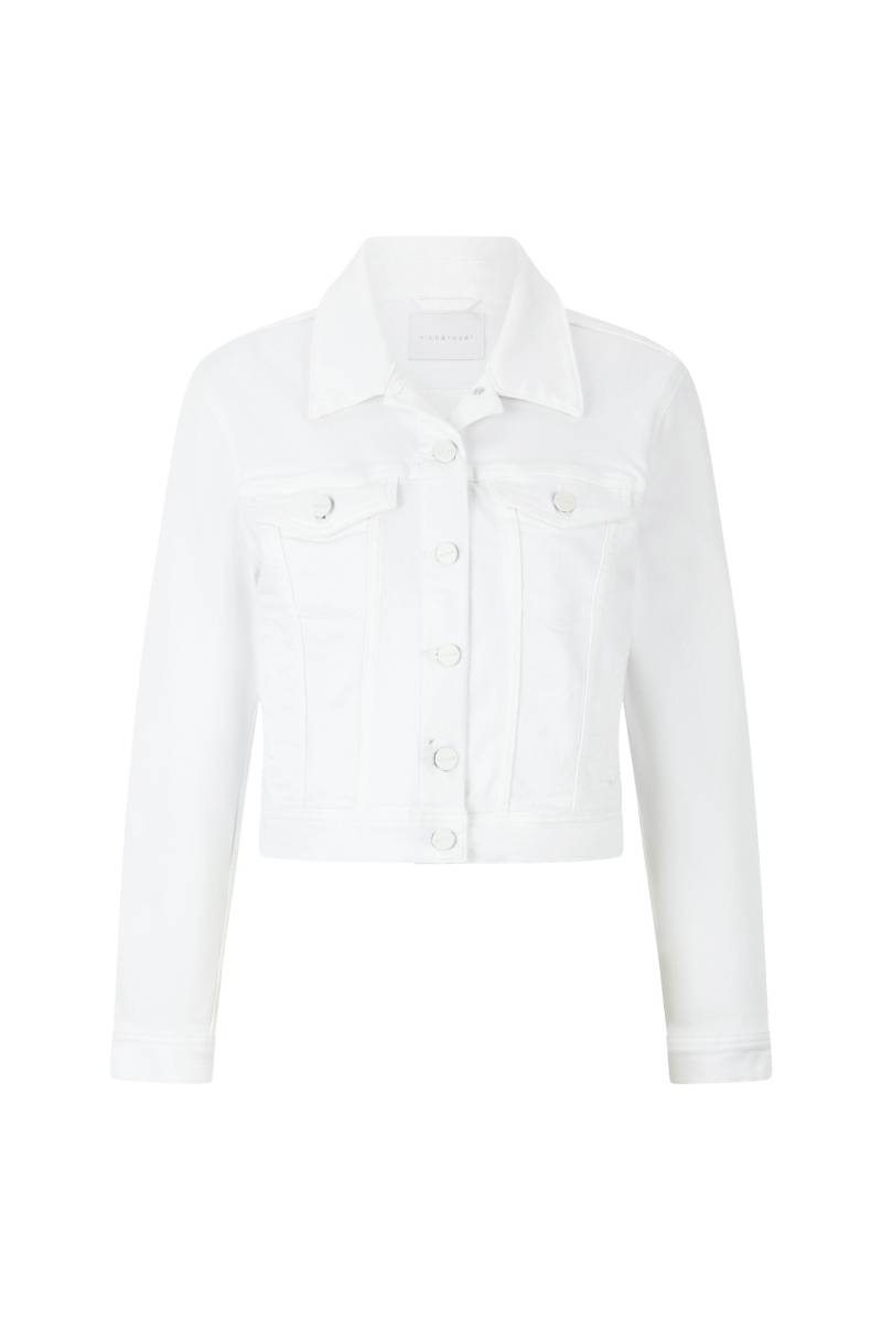 Rich & Royal - coloured denim jacket white - Gr. - 42 von Rich & Royal