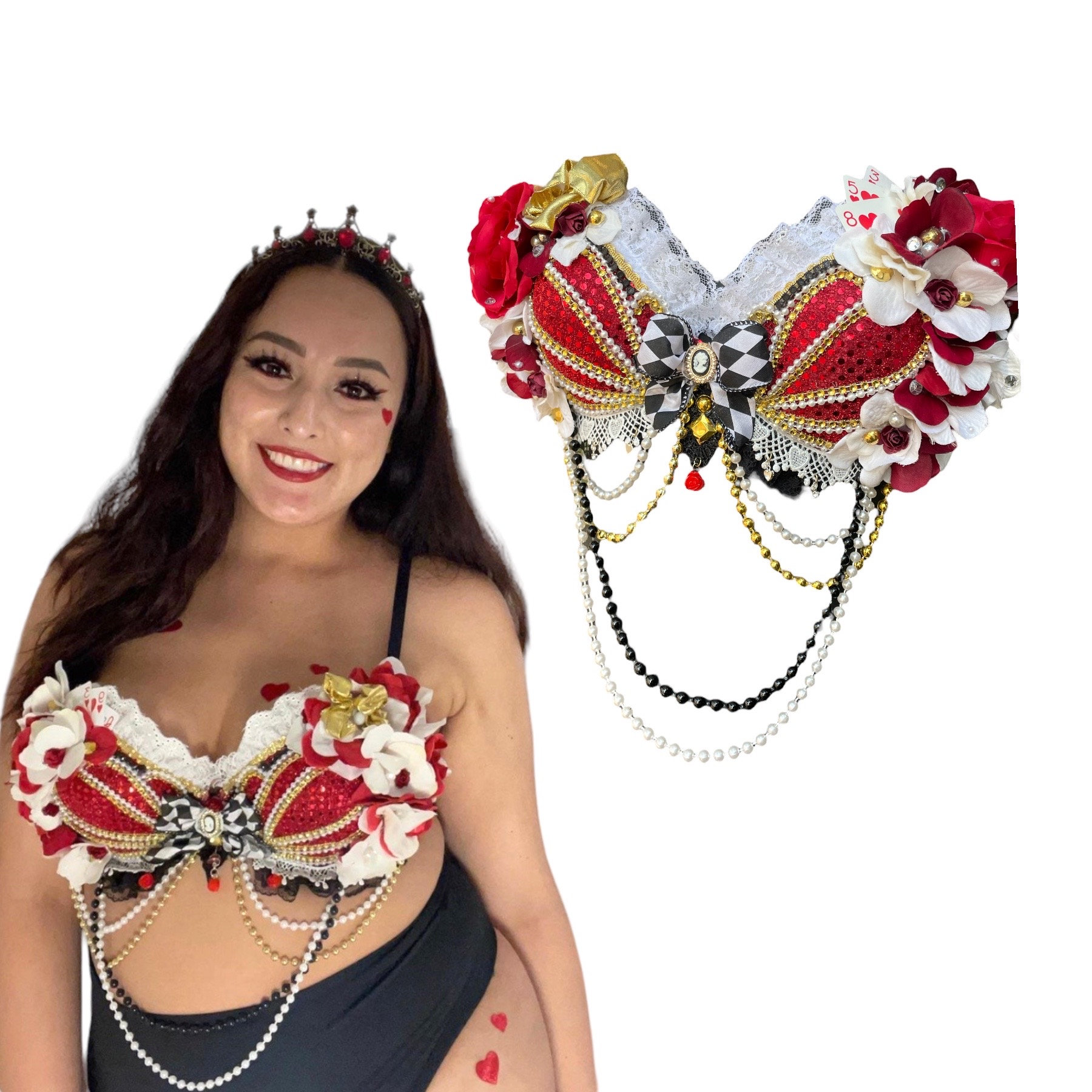 Herz Meerjungfrau Top | Auf Bestellung Rave Outfit | Festival Kleidung Halloween-Kostüm 2025 Wunderland Herz Meerjungfrau Top | Auf Bestellung Rave Outfit | Festival Kleidung Halloween-Kostüm 2025 Wunderland von RichMahoganyLife