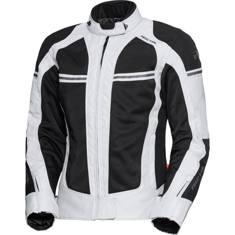 Richa Airstream Damen Textiljacke SMU schwarz/hellgrau XXL Damen von Richa