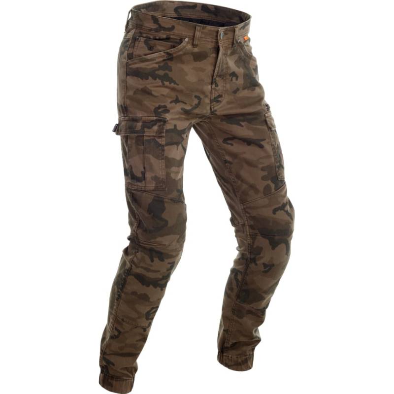 Richa Apache Textilhose kurz army camo/braun 38 Herren von Richa
