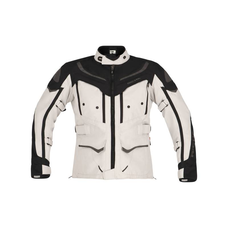 Richa Infinity 2 Adventure Damen Textiljacke hellgrau/schwarz XL Damen von Richa