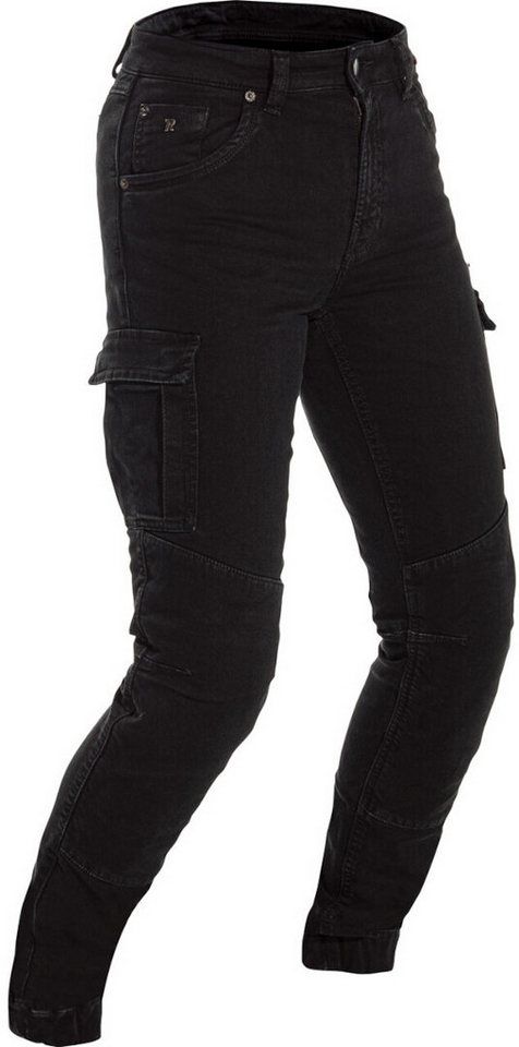 Richa Motorradhose Apache Damen Motorrad Jeans Knieprotektoren enthalten von Richa