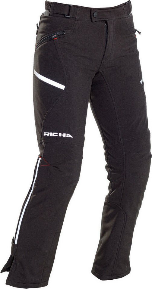 Richa Motorradhose Softshell Kinder Motorrad Textilhose Knieprotektoren enthalten von Richa