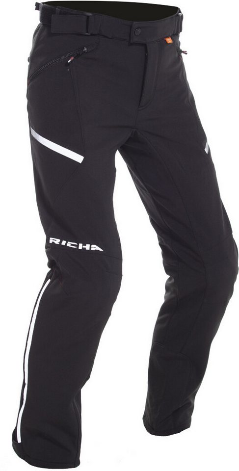 Richa Motorradhose Softshell wasserdichte Damen Motorrad Textilhose (wasserdicht) Knieprotektoren enthalten,wasserdicht von Richa