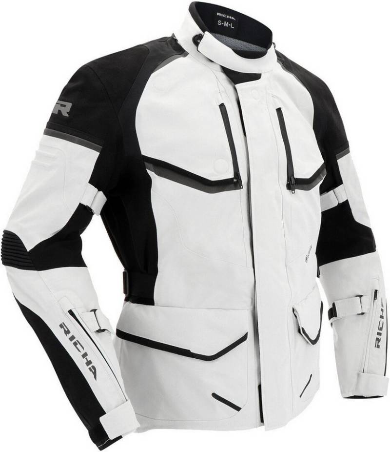 Richa Motorradjacke Atlantic 2 Gore-Tex wasserdichte Motorrad Textiljacke Rückenprotektor enthalten,herausnehmbares Innenfutter,wasserdicht von Richa