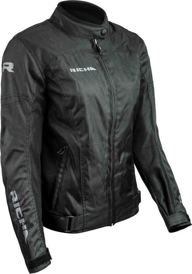 Richa Motorradjacke Buster Mesh Damen Motorrad Textiljacke Rückenprotektor enthalten von Richa