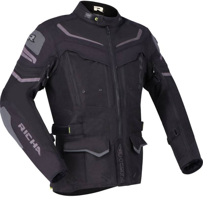 Richa Motorradjacke Infinity 2 Adventure wasserdichte Motorrad Textiljacke herausnehmbare Membrane,wasserdicht von Richa