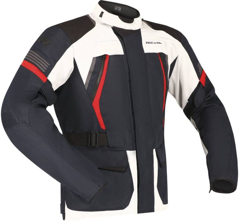 Richa Motorradjacke Phantom 3 wasserdichte Motorrad Textiljacke Rückenprotektor enthalten,herausnehmbares Innenfutter,wasserdicht von Richa