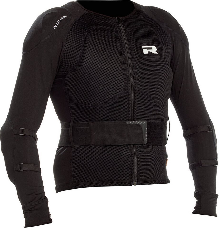Richa Motorradjacke Richa Force D3O Protektorenjacke schwarz XXL wasserdicht atmungsaktiv Belüftung mit Protektoren von Richa