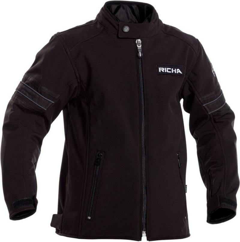 Richa Motorradjacke Toulon 2 Softshell Kinder Motorrad Textiljacke dehnbar protektoren reflektierende von Richa