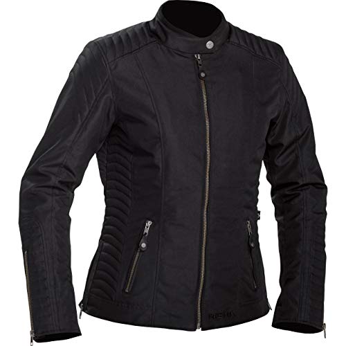 Richa Motorradjacke mit Protektoren Motorrad Jacke Lausanne Damen Textiljacke schwarz 6XL, Chopper/Cruiser, Ganzjährig von Richa