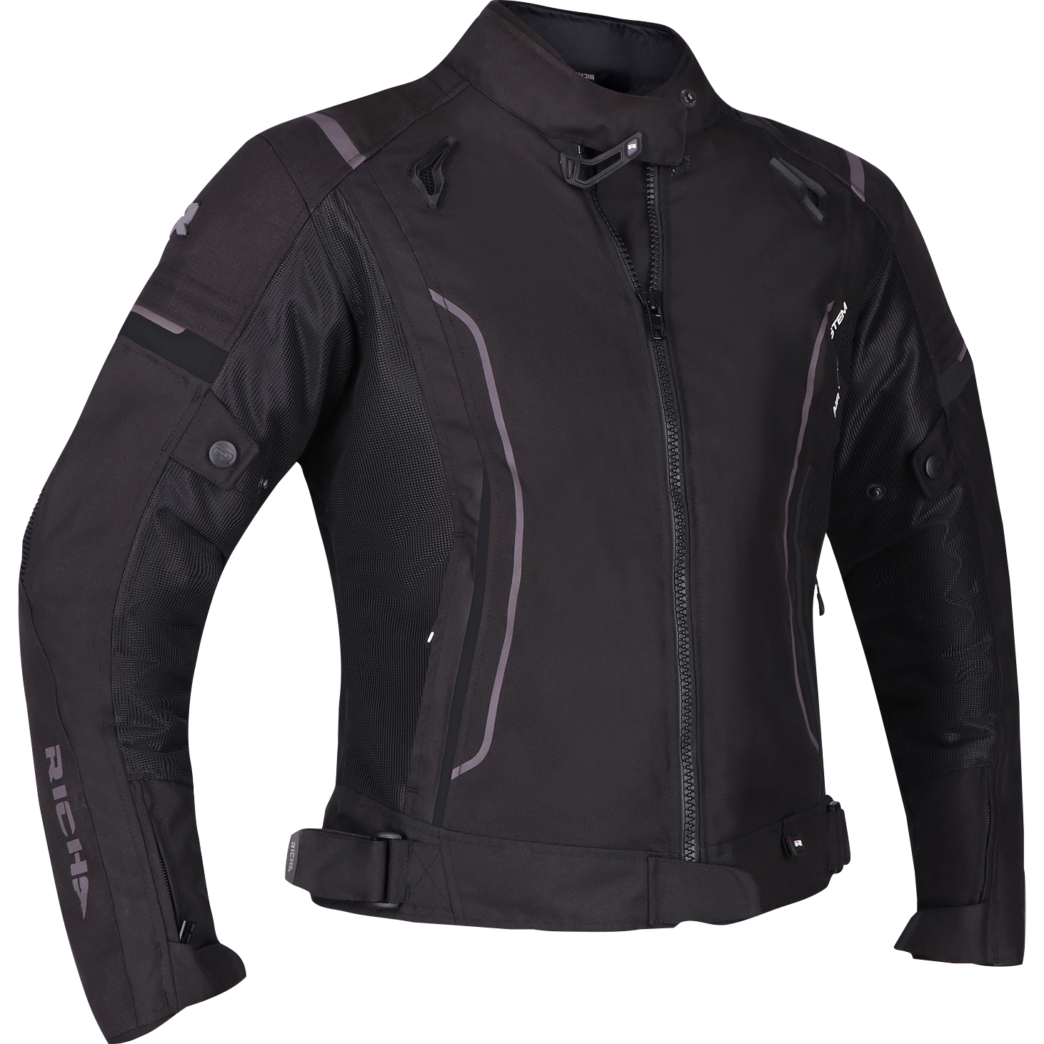Richa Richa Airstream 3 Damen Textiljacke schwarz XXL DamenschwarzXXL - Motorradbekleidung - Motorradjacken von Richa