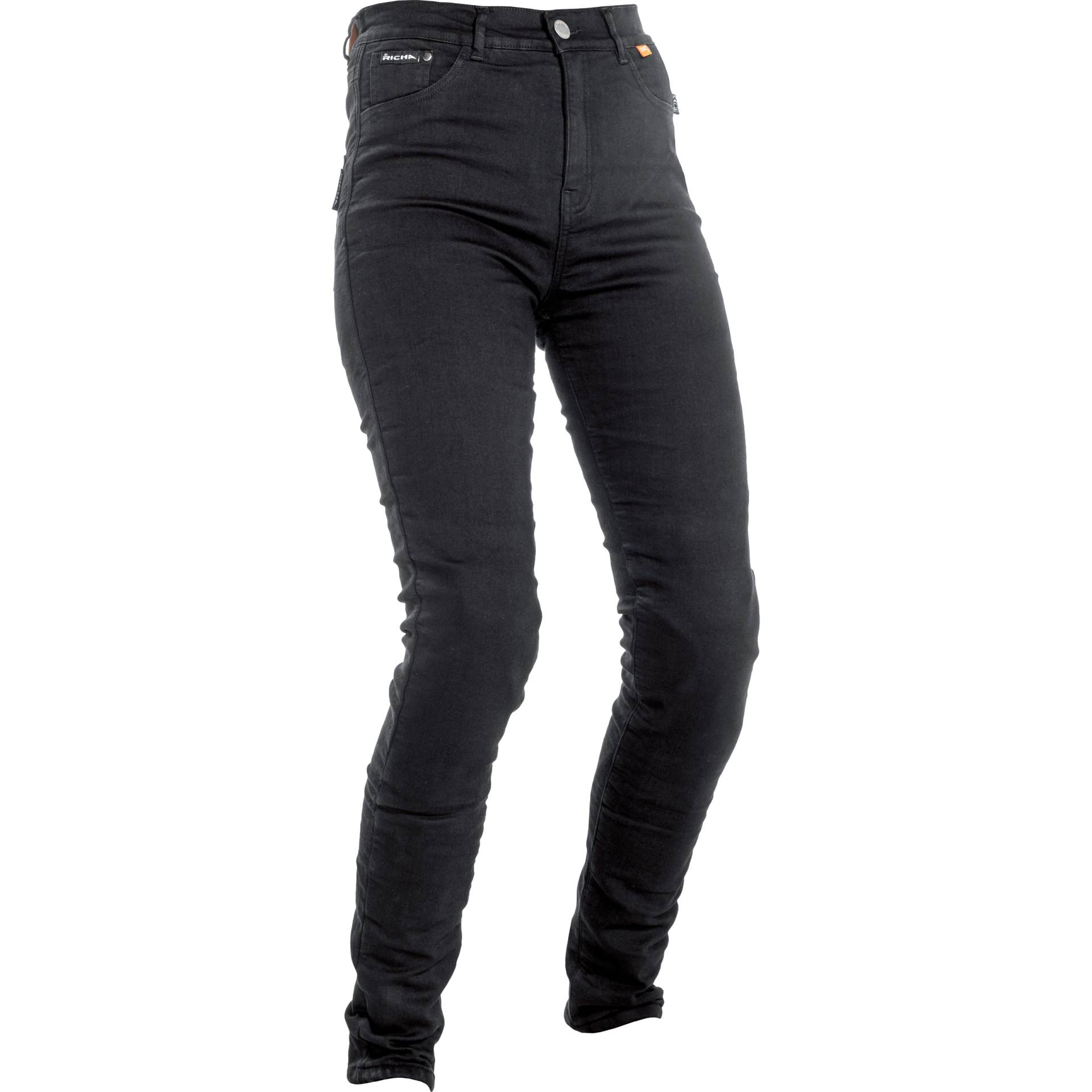 Richa Richa Jeggings Damen Textilhose kurz schwarz 32 Damenschwarz32 - Motorradbekleidung - Freizeitbekleidung von Richa