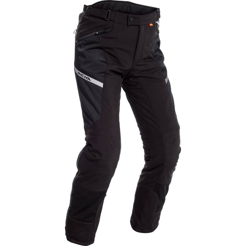 Richa Softshell Mesh WP Textilhose schwarz XL (kurz) Herren von Richa