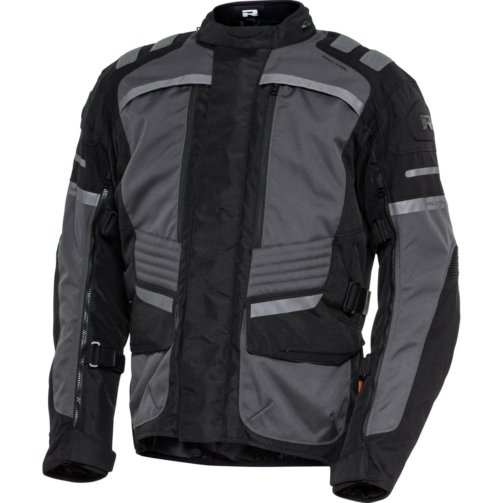Richa Touareg V2 Adv. Textiljacke schwarz/dunkelgrau M Herren von Richa