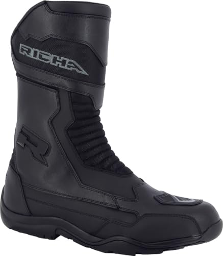 Richa Vulcan 2 Tourenstiefel – Rindsleder – Wasserdicht – Schwarz von Richa